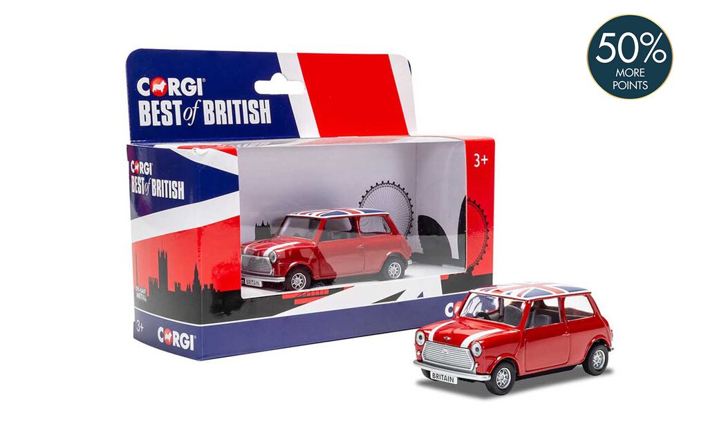 Corgi Best of British Classic Mini - Red 1:36 GS82109