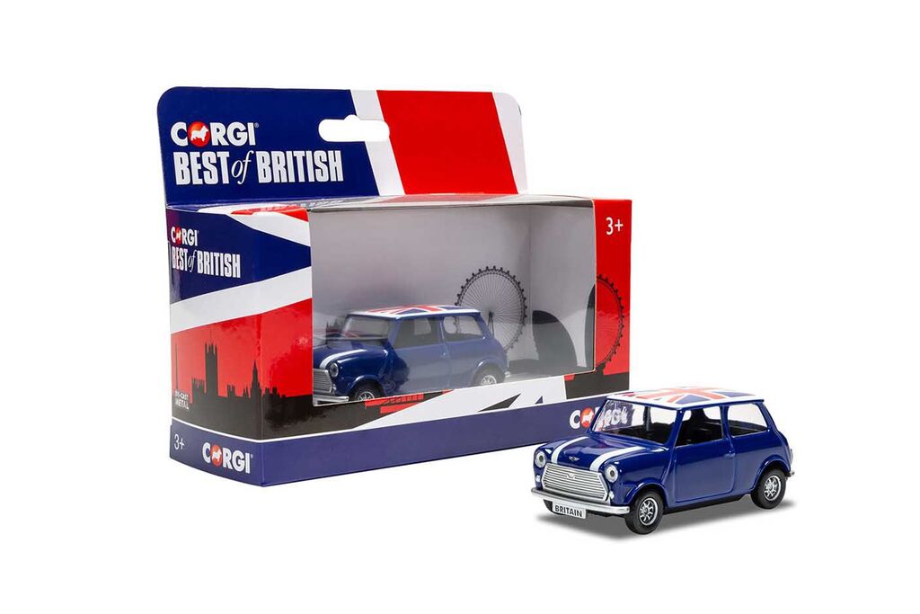 Corgi Best of British Classic Mini - Blue 1:36 GS82113
