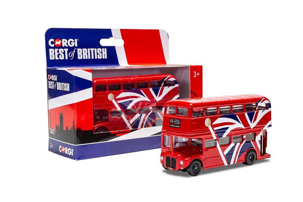 Corgi Best of British London Bus - Union Jack  1:64 GS82336