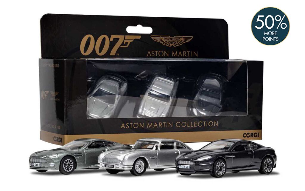 Corgi James Bond Aston Martin Collection (V12 Vanquish DB5 DBS)  TY99284