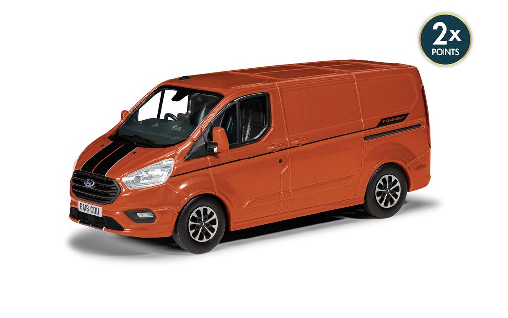 Corgi Vanguards Ford Transit Custom Sport Orange Glow 1:43 VA15101