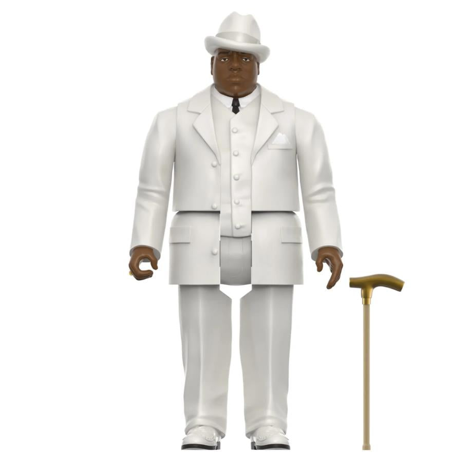 Super7 Licensed Collectables - Notorious B.I.G.W3 Biggie In Suit ReAction Figure