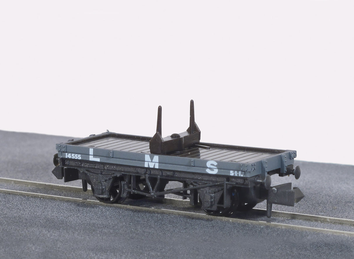 Bolster Wagon LMS Grey
