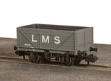 9ft 7 Plank Open Wagon LMS Grey