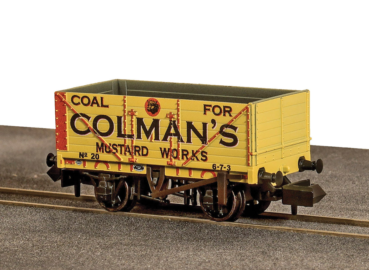 9ft 7 Plank Open Wagon Colmans Mustard