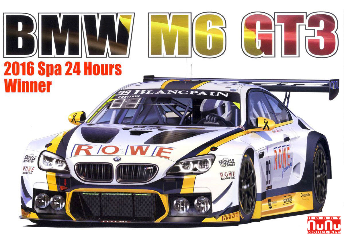 NuNu BMW M6 Gt3  Rowe  24H Spa 2016 - 99 -Winner