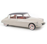 Norev Die Cast Collectables - 1:12 1959 Citroen DS 19 - Grey and Aubergine