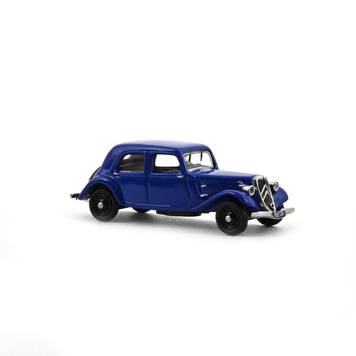 Norev Die Cast Collectables - 1:87 1938 Citroen 11 AL - Emeraude Blue