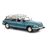 Norev Die Cast Collectables - 1:43 1974 Citroen DS 23 Break - Lagune Blue