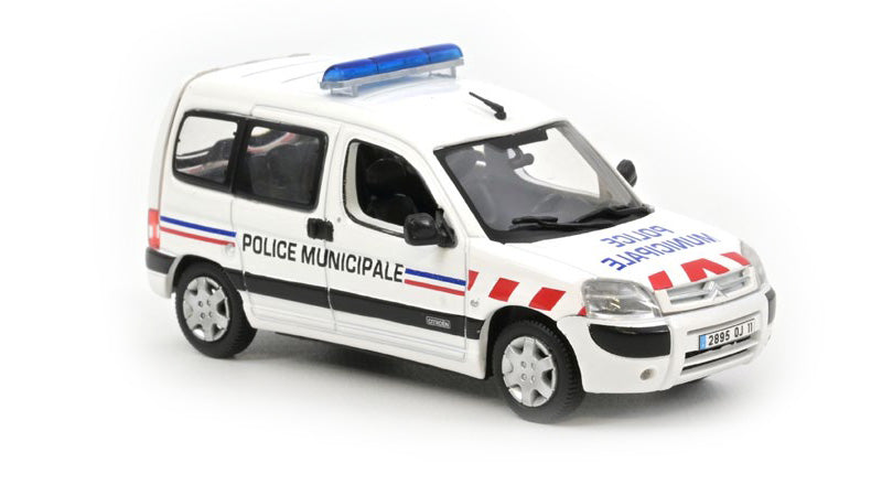 Norev Die Cast Collectables - 1:43 2004 Citroen Berlingo Police Municipale