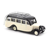 Norev Die Cast Collectables - 1:87 1947 Citroen U23 Autocar - Cream and Black