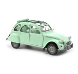 Norev Die Cast Collectables - 1:18 1982 Citroen 2CV 6 Club - Jade Green