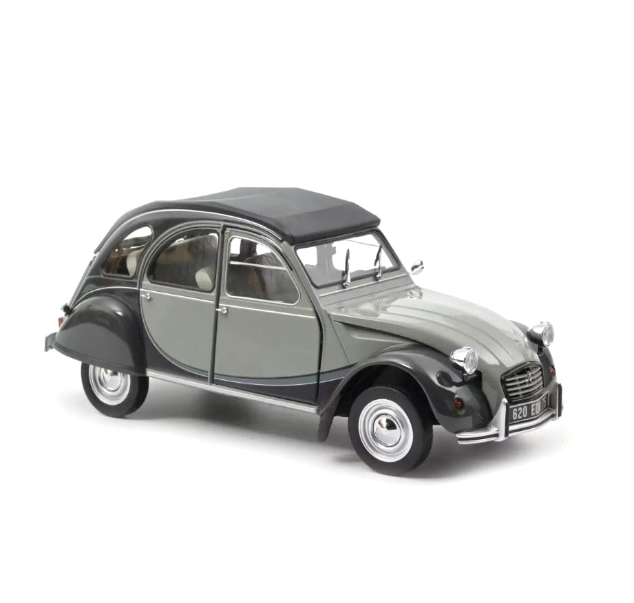 Norev Die Cast Collectables - 1:18 1983 Citroen 2CV Charleston - Grey