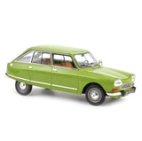 Norev Die Cast Collectables - 1:18 1969 Citroen Ami 8 Club - Iris Green