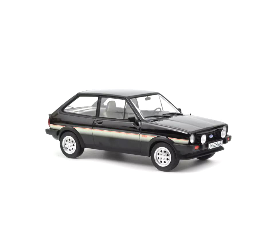 Norev Die Cast Collectables - 1:18 1981 Ford Fiesta XR2 - Black