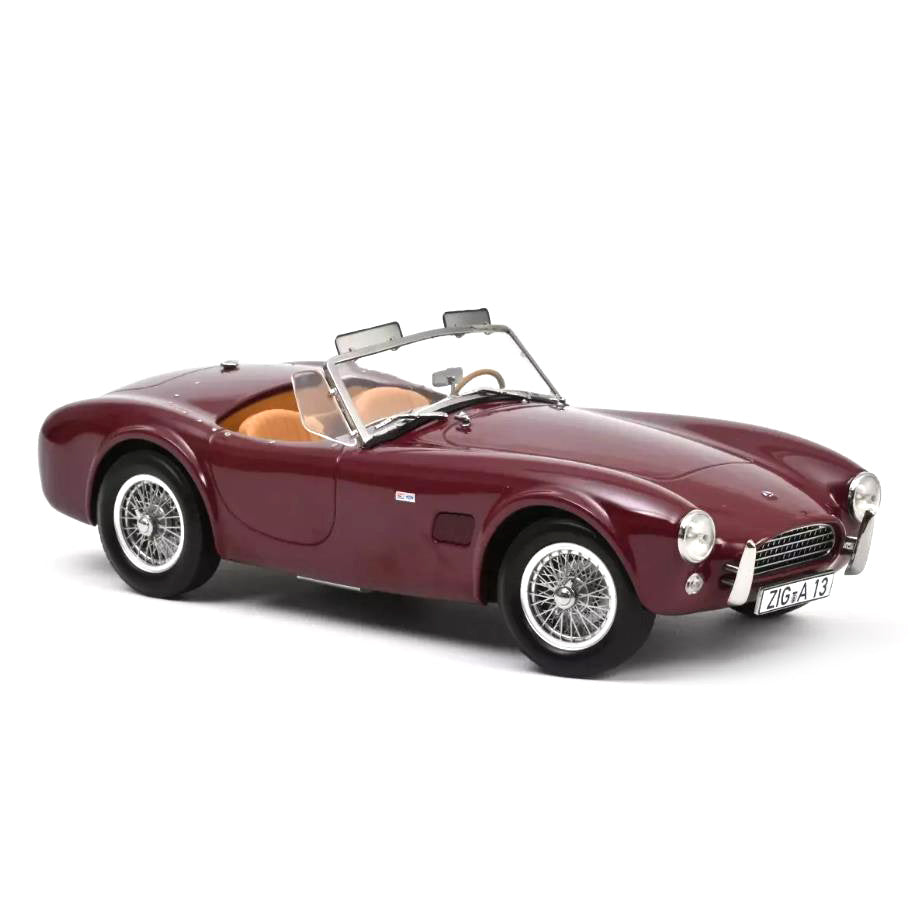 Norev Die Cast Collectables - 1:18 1963 AC Cobra - Dark Red