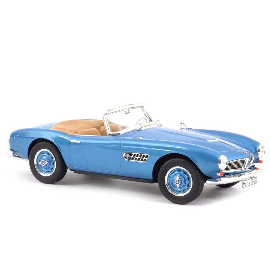 Norev Die Cast Collectables - 1:18 1957 BMW 507 Cabriolet - Blue