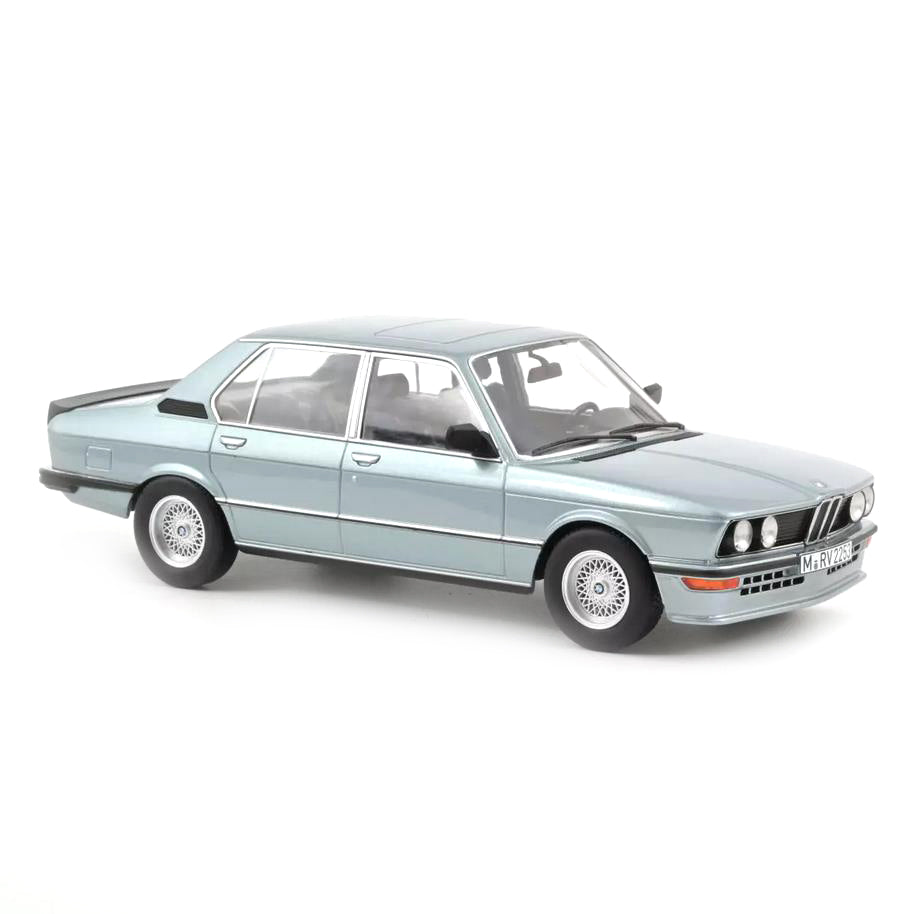 Norev Die Cast Collectables - 1:18 1980 BMW M535i - Blue Metallic