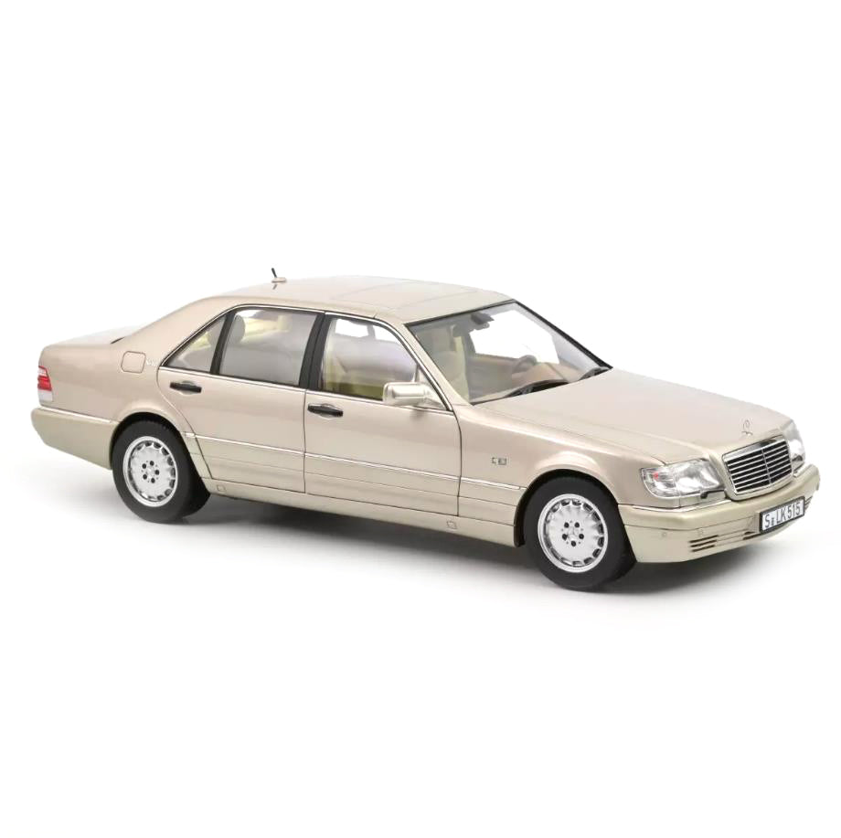 Norev Die Cast Collectables - 1:18 1997 Mercedes-Benz S600 - Silver