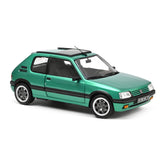 Norev Die Cast Collectables - 1:18 1991 Peugeot 205 GTi Griffe with windowroof - Green