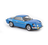 Norev Die Cast Collectables - 1:18 1972 Alpine A110 1600S - Blue with Side Logo