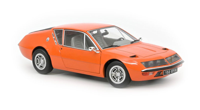 Norev Die Cast Collectables - 1:18 1974 Alpine A310 1600 VF - Acropolis Orange