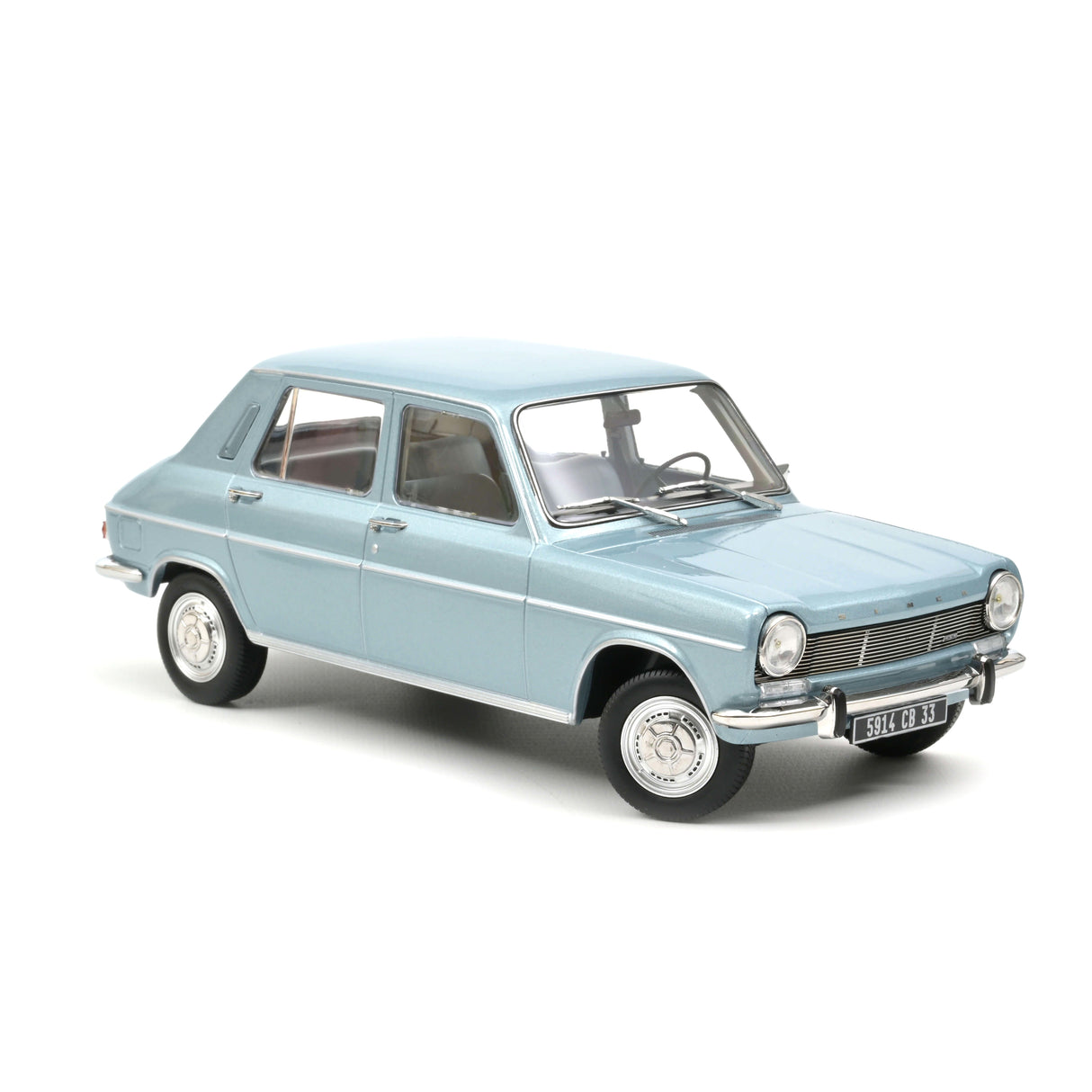 Norev Die Cast Collectables - 1:18 Simca 1100 GLS 1968 - Estoril Blue