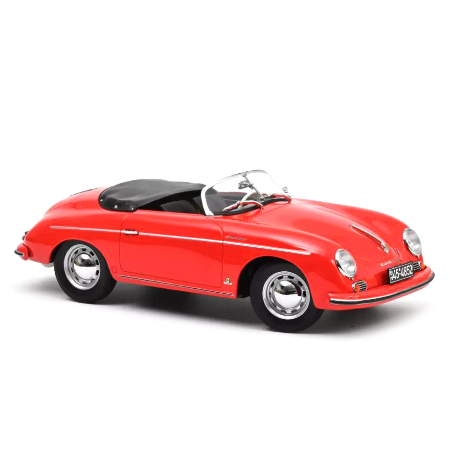 Norev Die Cast Collectables - 1:18 1954 Porsche 356 Speedster - Red