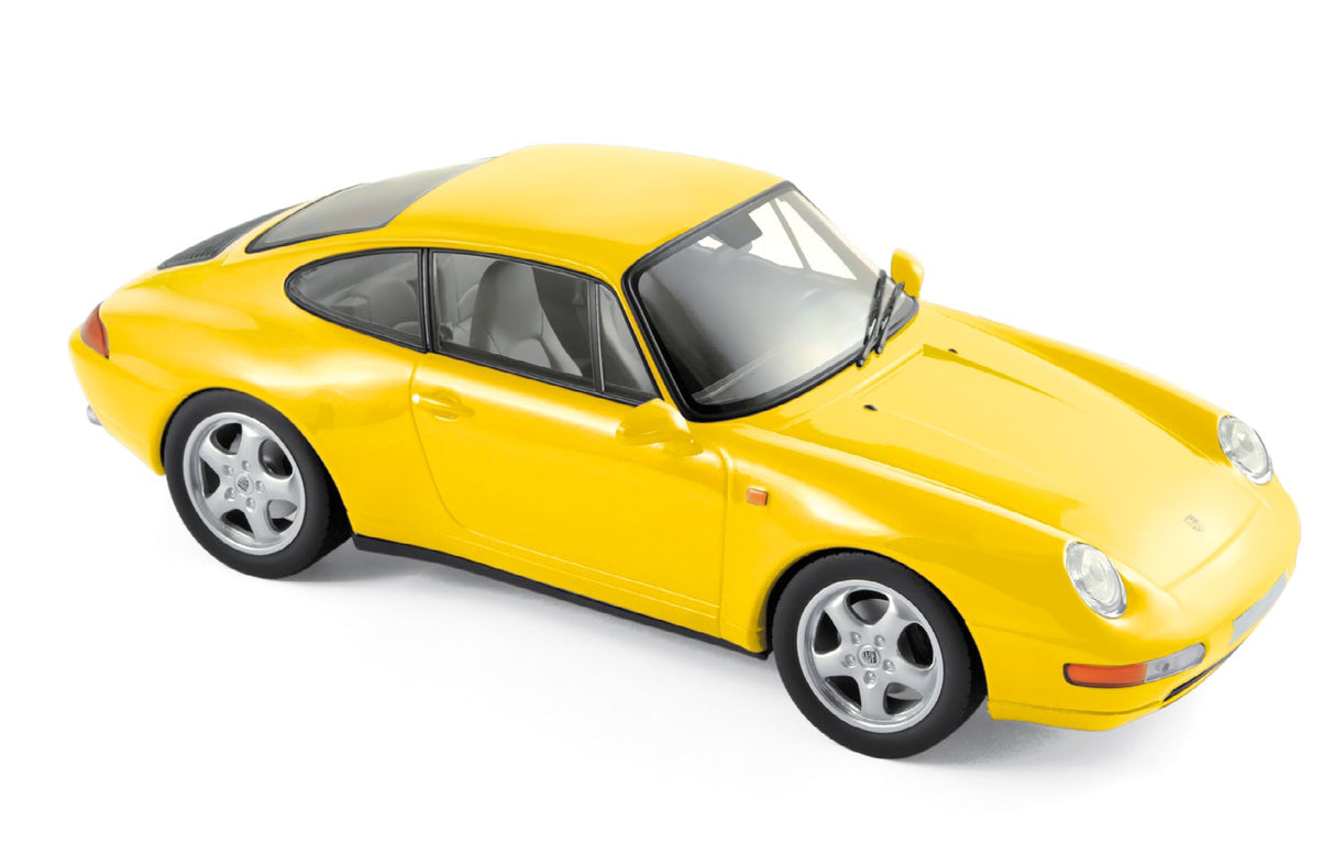 Norev Die Cast Collectables - 1:18 1994 Porsche 911 Carrera - Yellow