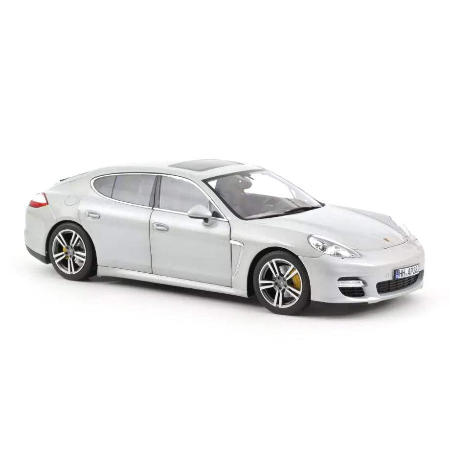 Norev Die Cast Collectables - 1:18 2009 Porsche Panamera Turbo - Silver