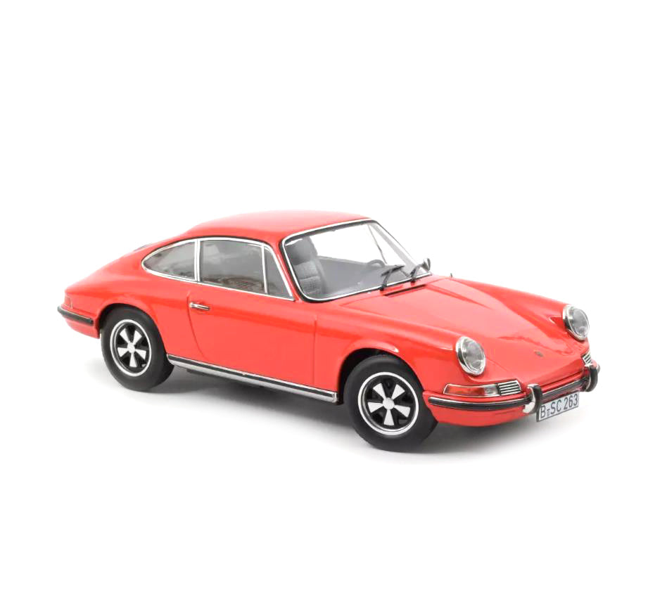 Norev Die Cast Collectables - 1:18 1970 Porsche 911 E - Orange