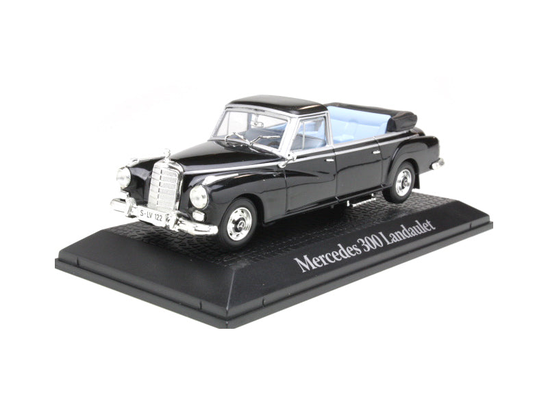 Norev Die Cast Collectables - 1:43 1963 Mercedes-Benz 300D Landaulet Type W189 - Konrad Adenauer