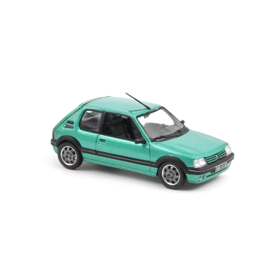 Norev Die Cast Collectables - 1:43 1990 Peugeot 205 GTi Griffe - Green