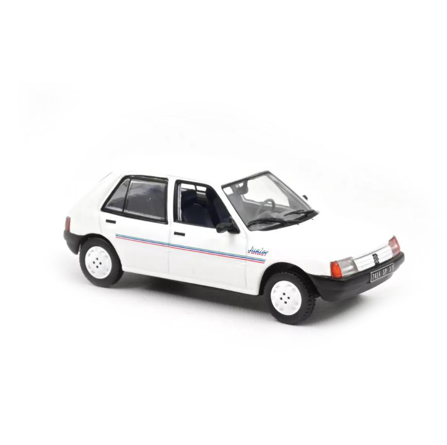 Norev Die Cast Collectables - 1:43 1988 Peugeot 205 Junior - White