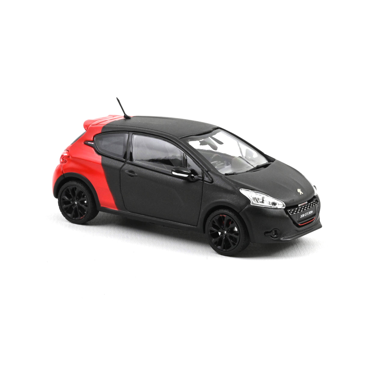 Norev Die Cast Collectables - 1:43 2014 Peugeot 208 Gti 30th - Black Matt