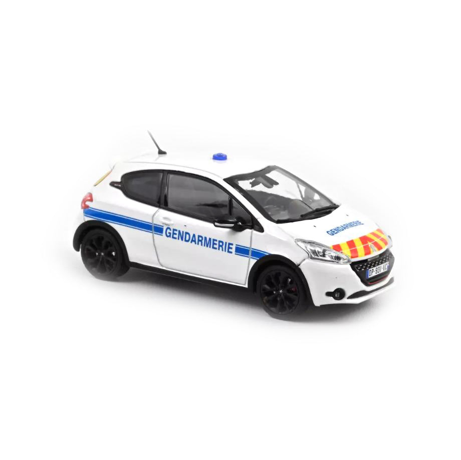 Norev Die Cast Collectables - 1:43 2014 Peugeot 208 Gti 30th Gendarmerie