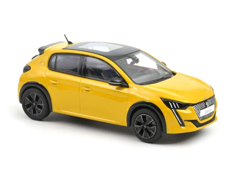 Norev Die Cast Collectables - 1:43 2022 Peugeot 208 GT Pack - Faro Yellow