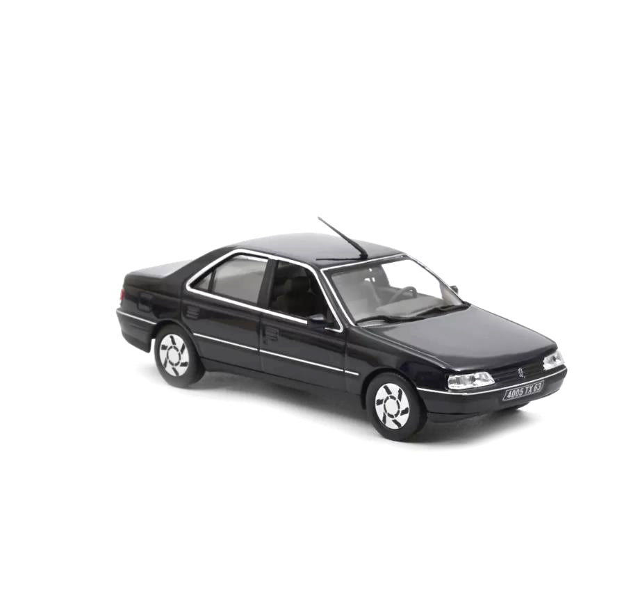 Norev Die Cast Collectables - 1:43 1991 Peugeot 405 SRi - Dark Blue