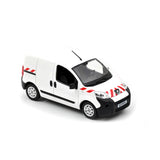 Norev Die Cast Collectables - 1:43 2009 Peugeot Bipper White with red stripping