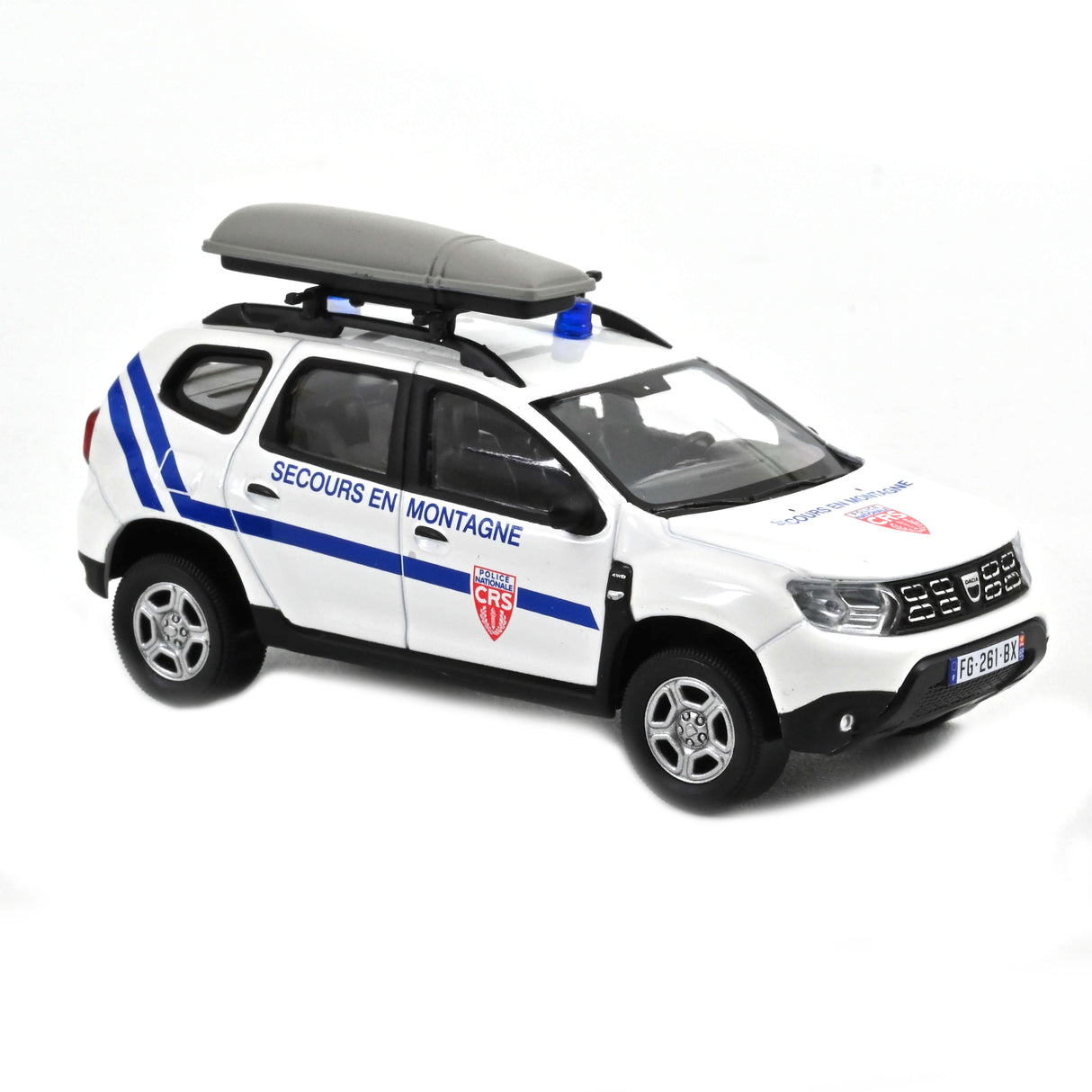 Norev Die Cast Collectables - 1:43 2020 Dacia Duster Police Nationale CRS - Secours en Montagne