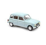 Norev Die Cast Collectables - 1:43 1974 Renault 4 - Clear Blue