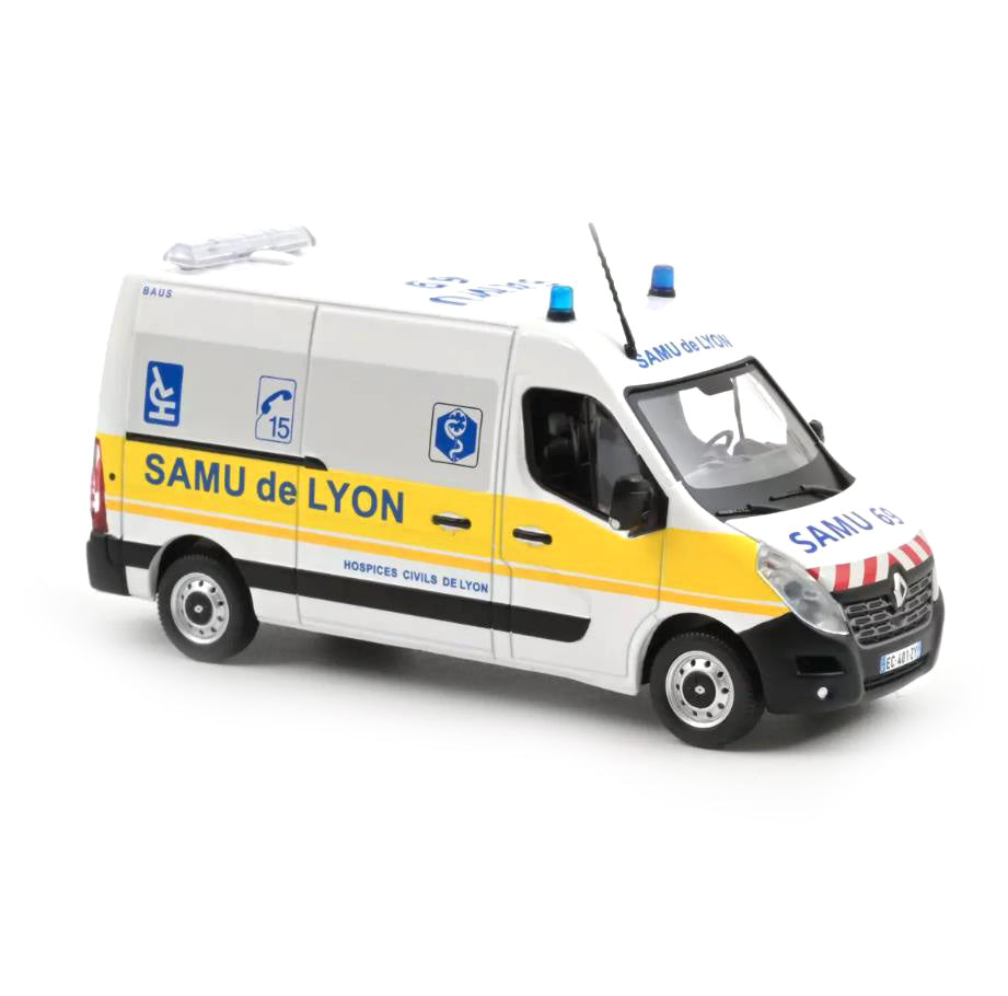 Norev Die Cast Collectables - 1:43 2014 Renault Master - SAMU de Lyon