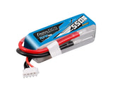 GENSACE Li-Po Sport 3S 11.1V 550mAh 80C with No Plug