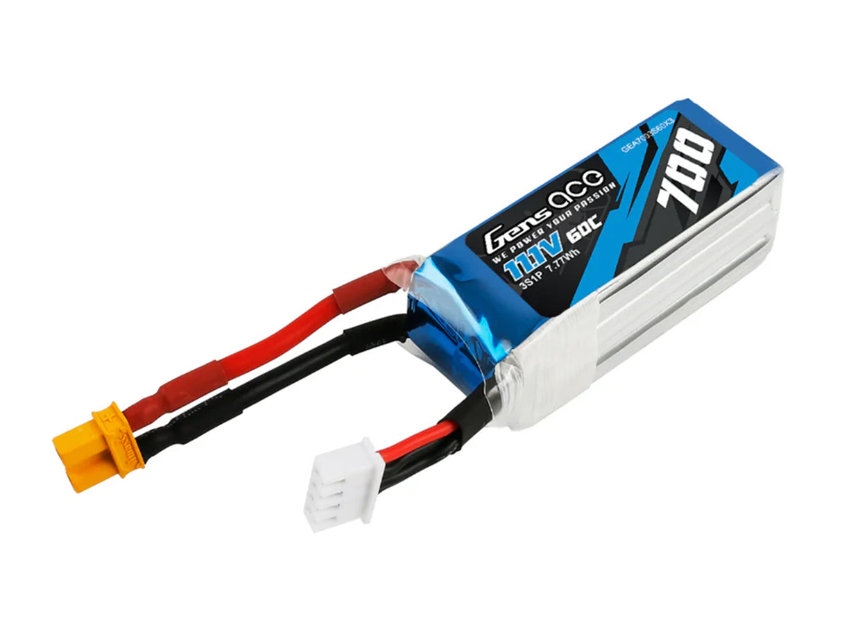 GENSACE Li-Po 3S 11.1V 700mAh 60C with XT30