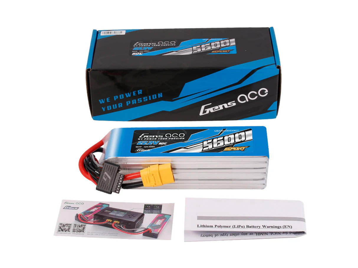 Li-Po G-Tech 3S 11.1V 2200mAh 35C with EC2 (GROM)