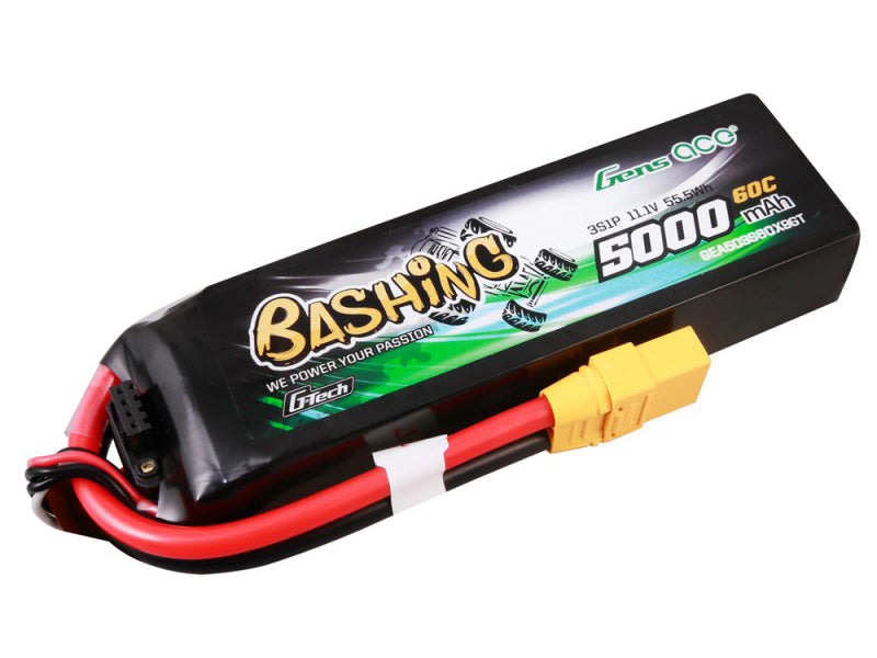 Li-Po Car G-Tech 3S 11.1V 5000mAh 60C Bashing with XT90