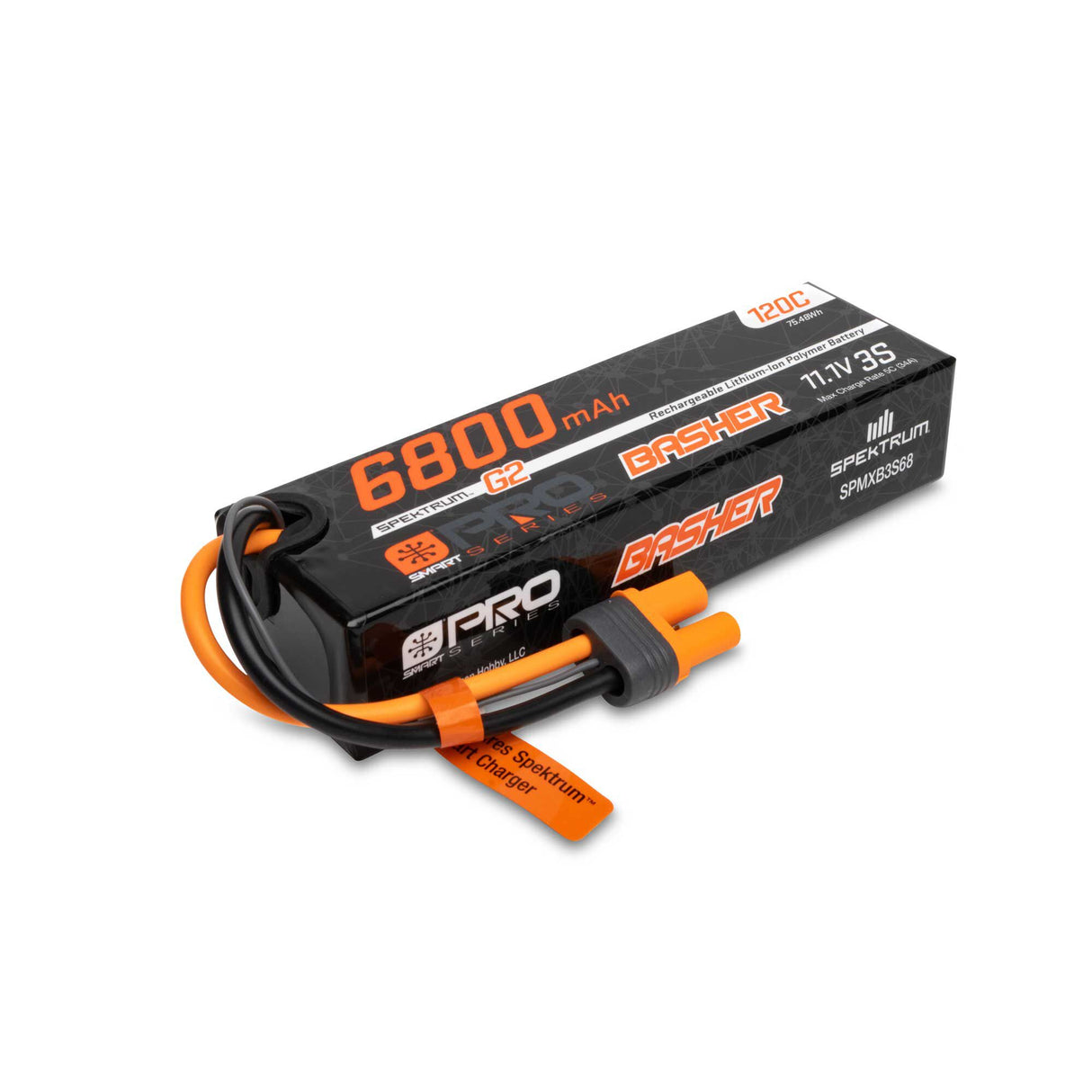 11.1V 6800mAh 3S 120C Smart G2 Pro Basher LiPo: IC5