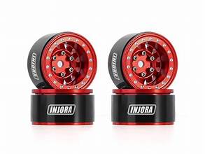 Injora Releases New 6-Spoke 1.0 Inch Aluminum Beadlock Wheels for 1/24 & 1/18-scale Crawlers (Box 10)