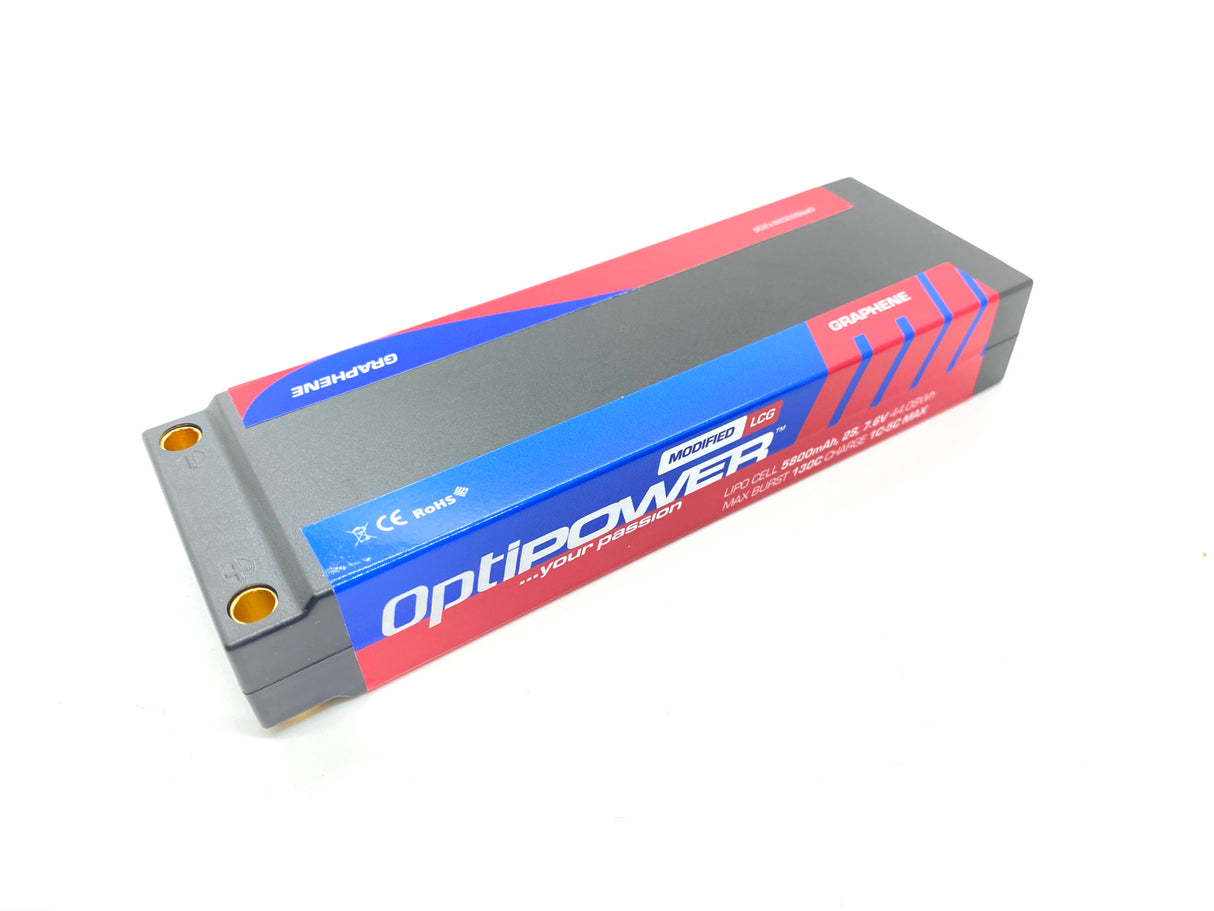 Optipower 2S 5800mAh Race Pack – Mod Spec OPR58002S130B