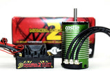 CASTLE MONSTER 2 1:8TH 25V ESC WATERPROOF W/ 2650KV V2 MOTOR SENSOR